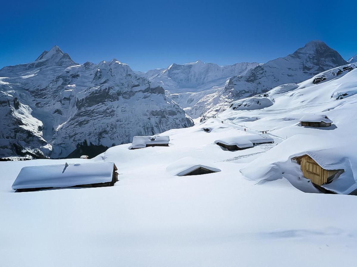 Apartment Chalet Abendrot Apartments-29 By Interhome Grindelwald Esterno foto
